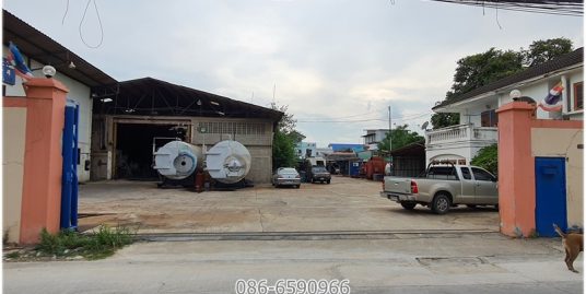 ขาย โรงงาน พร้อมออฟฟิศ และบ้าน เนื้อที่ 2-1-60 ไร่ ซอยสุขสวัสดิ์ 66 ใกล้ Big C สุขสวัสดิ์ ทางด่วน พร้อมเข้าอยู่และทำงานทันที ราคาถูกมาก