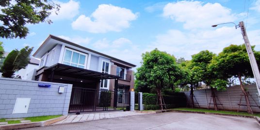 📢 ขายด่วน บ้านเดี่ยวหลังมุม ติดสวน ร่มรื่น ทำเลดี ใกล้ ม.มหิดล โครงการ The City ปิ่นเกล้า – สาย 4