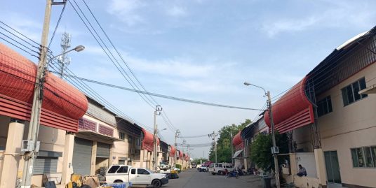 ให้เช่า อาคาร-โกดังโรงงาน บนถนนสาย345 พื้นที่ 450 ตารางเมตร พร้อมสำนักงานออฟฟิศ 2 ชั้น