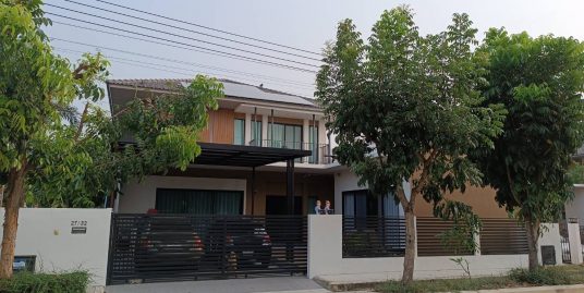ขายบ้านเดี่ยว ขายบ้าน ขายบ้านสวยพร้อมอยู่ บ้านเดี่ยว หมู่บ้าน เลอมานธัญญะ คลอง 7
