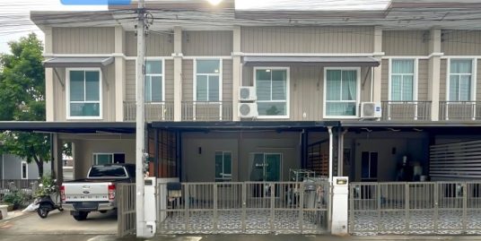 ขาย!! พฤกษาวิลล์106 รังสิต-คลอง2 (ขนาด 22 ตร.ว.) ถ.เลียบคลองรังสิต-นครนายก อ.ธัญบุรี จ.ปทุมธานี : Pruksa Ville 106 Rangsit – Klong 2