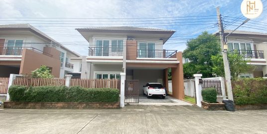 ขายเดี่ยว The muse home บางใหญ่ บ้านสวย สภาพดี ใกล้สถานีรถไฟฟ้าสายสีม่วง