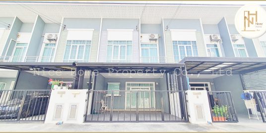 ขายทาวน์โฮม กัสโต้ ดอนเมือง-สรงประภา บ้านสวย สภาพดี ใกล้รถไฟฟ้าสายสีแดง