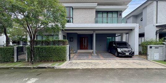 ขาย-เช่า บ้านเดี่ยวหรูหลังมุม พร้อมอยู่ ในโครงการ The City สะพานมหาเจษฎาบดินทร์ หิ้วกระเป๋าเข้าอยู่ได้เลย