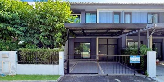 ขาย!! บ้านแฝด คณาสิริ ศาลายา-ปิ่นเกล้า ( ขนาด 35 ตร.ว.หลังบ้านไม่ชนใคร ) ซ.ถนนสำเร็จพัฒนา บางกรวย นนทบุรี : Kanasiri Salaya – Pinklao