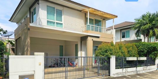 บ้านเดี่ยว 2 ชั้น พฤกษ์ลดา บางพลี (ขนาด 50 ตร.ว. ทั้งโครงการมีเพียง 36 หลัง!) ซอยสุขาภิบาล6 บางพลี สมุทรปราการ : Pruklada Bangplee