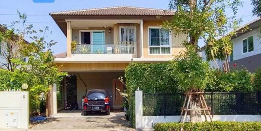 ขาย!! บ้านเดี่ยว มัณฑนา เลค วัชรพล เฟส2 (ขนาด 57 ตร.ว.) แบบบ้าน Rosewood สายไหม วัชรพล กรุงเทพฯ : Mantana Lake Watcharapol