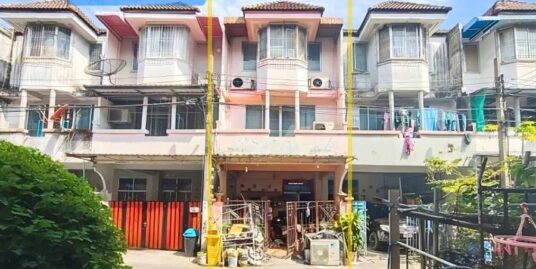 ขาย!! ทาวน์เฮาส์ 3 ชั้น (ขนาด 17 ตร.ว.) ถ.แจ้งวัฒนะ-ปากเกร็ด ซ.36 นนทบุรี : Townhouse 3 levels Chaengwattana – Pak Kret 36