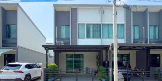 ทาวน์โฮม 2 ชั้น พลีโน่ ราชพฤกษ์ – แจ้งวัฒนะ (หลังมุม ขนาด 18 ตร.ว.) ต.บางคูวัด อ.เมืองปทุมธานี จ.ปทุมธานี : Pleno Ratchapruek – Chaengwattana