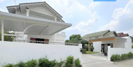 ขาย!! บ้านเดี่ยวหลังใหญ่ พร้อมบ้านน๊อคดาวน์ ซอยเทิดราชัน 37 (ขนาด 160 ตร.ว.) ถ.เทิดราชัน สีกัน ดอนเมือง กทม.