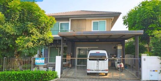 ขาย!! บ้านเดี่ยว หมู่บ้านมัณฑนา เลค วัชรพล เฟส2 (หน้าบ้านไม่ชนหลังอื่น ขนาด 55 ตร.ว.) สายไหม56 วัชรพล กรุงเทพฯ : Mantana Lake Watcharapol2