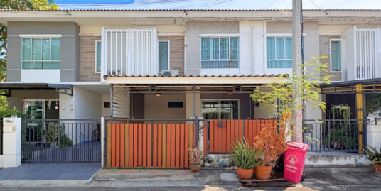ขาย!! ทาวน์โฮม 2 ชั้น พฤกษาวิลล์69 กาญจนาฯ-ลาดปลาดุก (อยู่ต้นโครงการ ขนาด 19 ตร.ว.) ถ.วัดลาดปลาดุก บางรักพัฒนา บางบัวทอง นนทบุรี : Pruksa Ville 69 Kanchana-Lat Pladuk