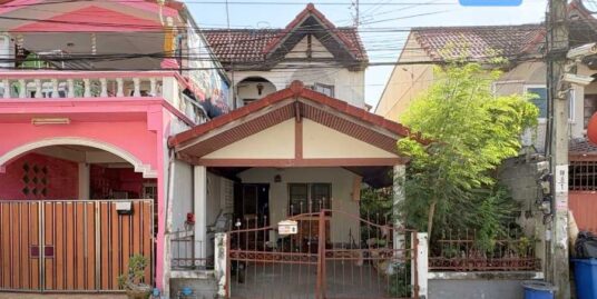 ขาย!! ทาวน์เฮาส์ 2 ชั้น หมู่บ้านสำเร็จวิลล์1 บางกรวย (ขนาด 26 ตร.ว. ขายตามสภาพ มีพื้นที่ด้านข้าง) ใกล้ถนนกาญจนาภิเษก บางกรวย นนทบุรี : Samrej Ville 1