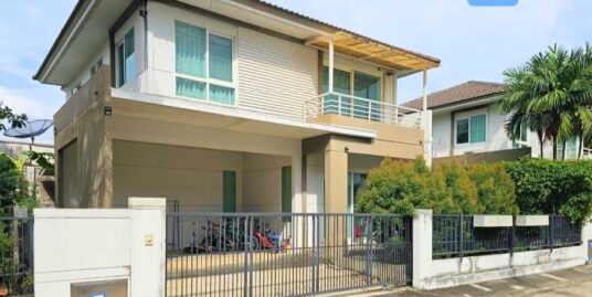 บ้านเดี่ยว 2 ชั้น พฤกษ์ลดา บางพลี (ขนาด 50 ตร.ว. ทั้งโครงการมีเพียง 36 หลัง!) ซอยสุขาภิบาล6 บางพลี สมุทรปราการ : Pruklada Bangplee