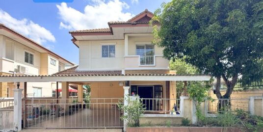 บ้านเดี่ยวหลังริม หมู่บ้านชื่อตรง บางใหญ่ เฟส3 (ขนาด 60 ตร.ว.) ถ.บางบัวทอง-สุพรรณบุรี (ถนน340) บางบัวทอง นนทบุรี : Suetrong Bangyai Phase 3