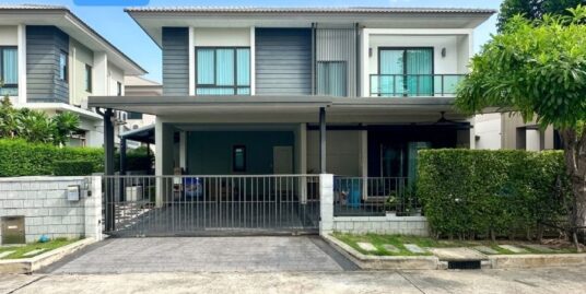 ขาย!! บ้านเดี่ยว เซนโทร บางนา กม.7 (ขนาด 57 ตร.ว.) ต่อเติมเต็มพื้นที่พร้อมเข้าอยู่ บางพลี สมุทรปราการ : Centro Bangna Km.7
