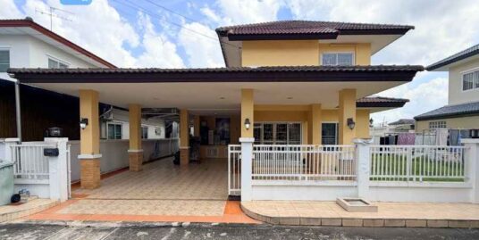 หมู่บ้านประดับดาว5-6 ซอยท่าอิฐ ราชพฤกษ์ หลังริม พื้นที่กว้างขวาง สภาพสวย : Pradapdao Village