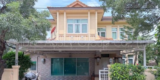 มณีรินทร์ เลค & พาร์ค ราชพฤกษ์-ติวานนท์ บ้านเดี่ยว ถนน 345